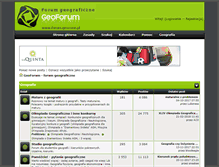 Tablet Screenshot of forum.geozone.pl